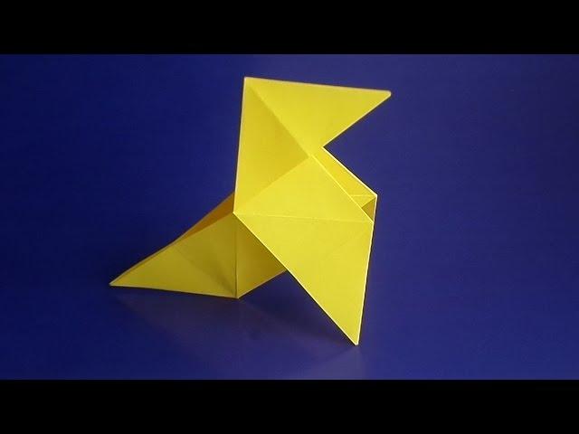 оригами птица из игры ХЕВИ РЕЙН, origami bird HEVI RAIN