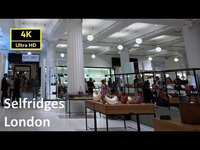 Luxury Shopping Inside Selfridges London 27.07.2024 4K Ultra HD 10Bit