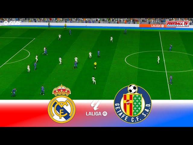 Real Madrid vs Getafe - La Liga 24/25 | Full Match All Goals | FC 25 Gameplay PC