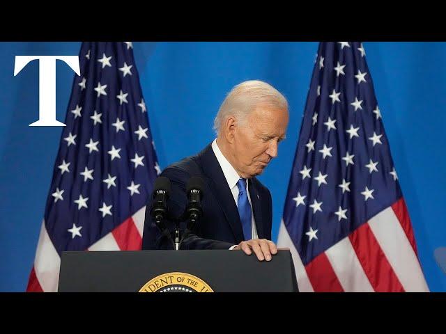 Biden makes string of gaffes in crucial press conference