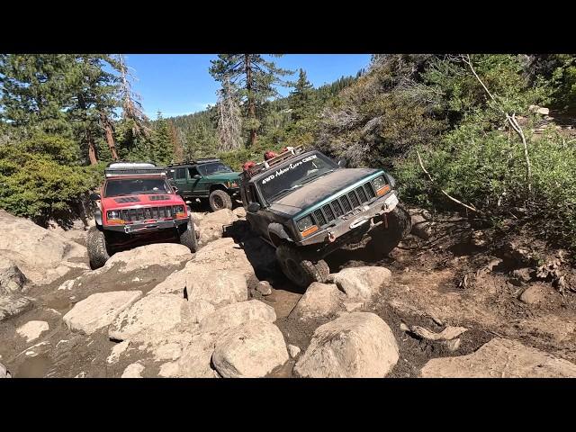 #Rocklander on Rubicon! Camping and Wheeling Best Trail in World.