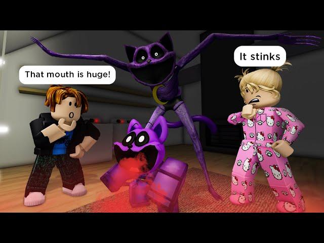 POPPY PLAYTIME 1: CATNAP ATTACK  Roblox Brookhaven  RP - Funny Moments