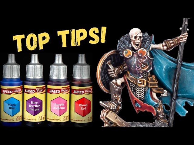 10 Tips for using Army Painter Speed Paints you need to know