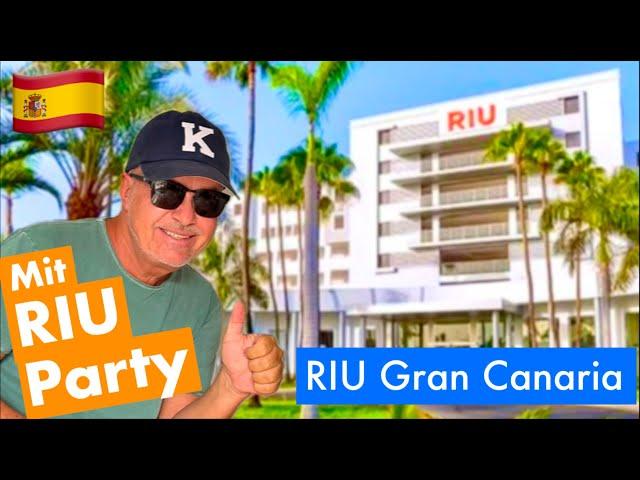 GRAN CANARIA | Hotel RIU Gran Canaria All-Inclusive - bei Tag und bei Nacht