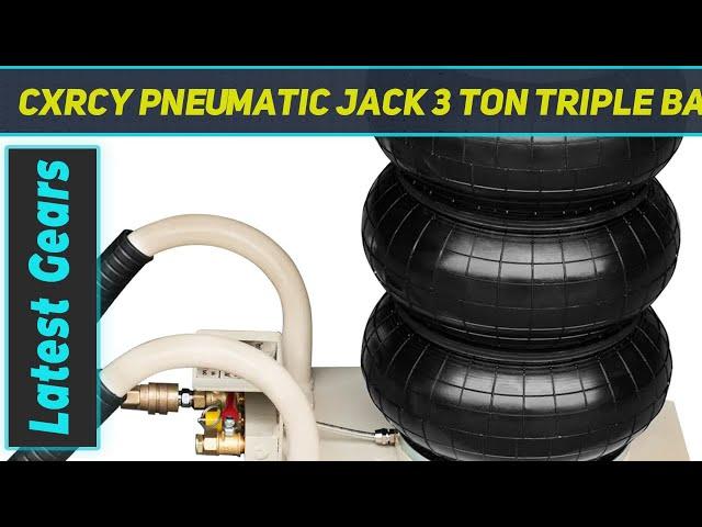 CXRCY Pneumatic Jack 3 Ton Triple Bag - Review 2023