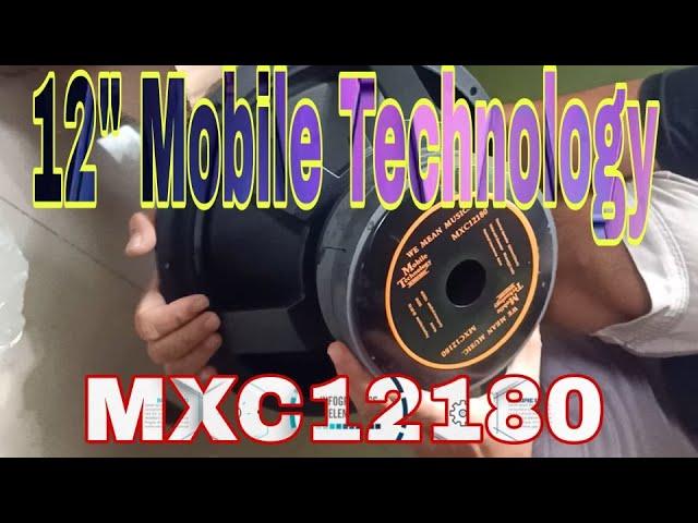 12" Mobile Technology MXC12180 Dual Magnet 1000Watts Instrumental