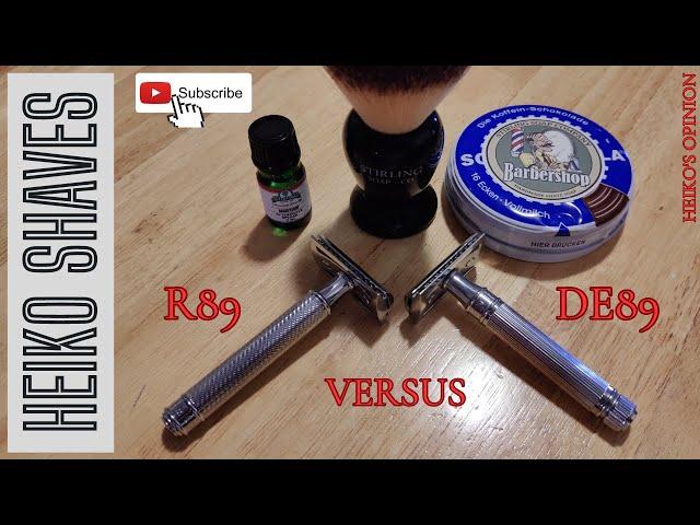 Comparison MÜHLE R89 vs Edwin Jagger DE89