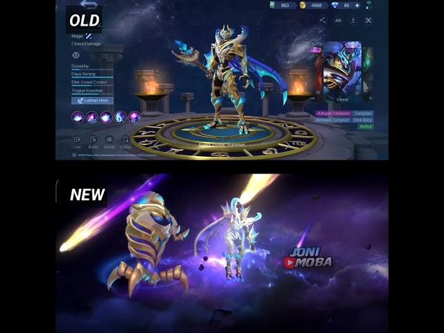 Revamped Zhask Skin Zodiac - Entrance Animation - Mobile Legends #mlbb #shorts