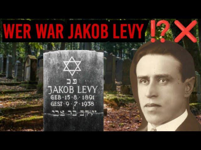 Jüdischer Friedhof BedburgWer war Jakob Levy⁉️eine  Dramatische kurze Geschichte‼️