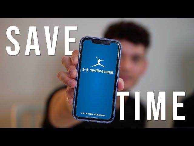 9 MyFitnessPal Tips That Will Save You TIME