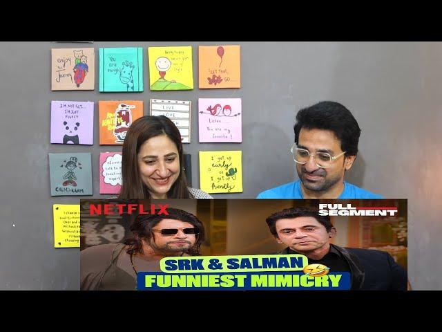 Pak Reacts to Sunil Grover & Krushna's HILARIOUS SRK-Salman Mimicry  Ft. Kartik Aaryan