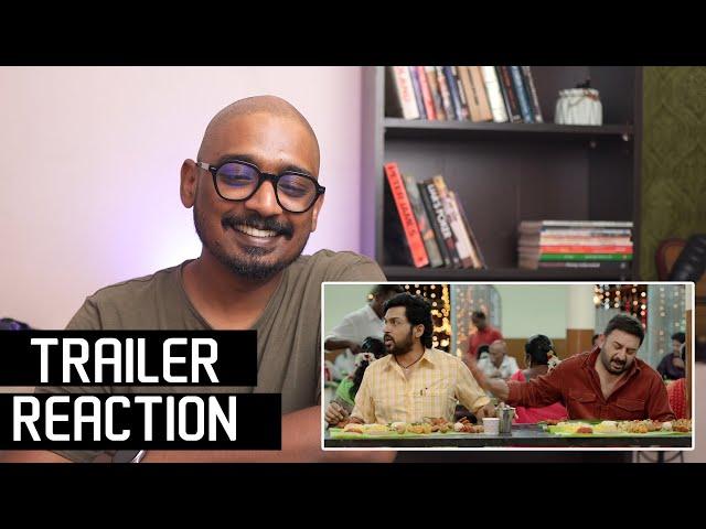 Meiyazhagan - Trailer Reaction by @UnniVlogs  Karthi Arvind Swami Govind Vasantha C.Premkumar