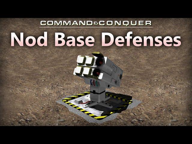 Nod Base Defenses - Command and Conquer - Tiberium Lore