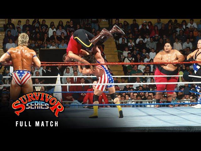 FULL MATCH: The All-Americans vs. The Foreign Fanatics: Survivor Series 1993