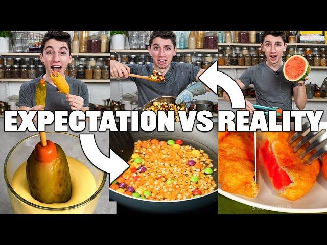 Testing Viral 5 MINUTE CRAFTS Food Hacks | Eitan Bernath