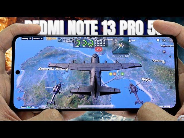 Redmi Note 13 Pro 5G test game PUBG Mobile 2024 | Snapdragon 7s Gen 2