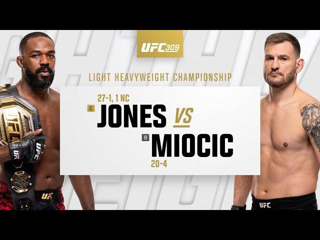 UFC 309: Jon Jones vs Stipe Miocic Highlights