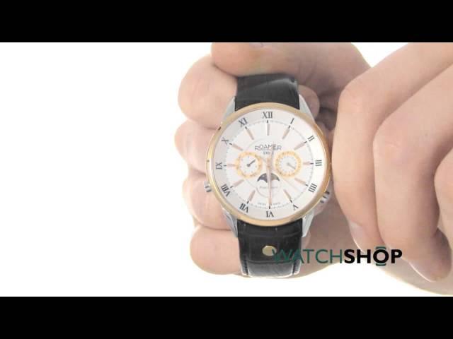 Roamer Men's Superior Moonphase Watch (508821491305)