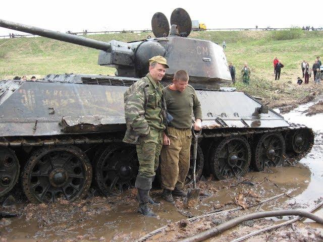 Подъем Т 34 76 Смелый 45минут оч  громкий