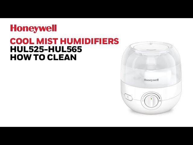 Honeywell Humidifiers HUL525 - HUL565 - How to Clean