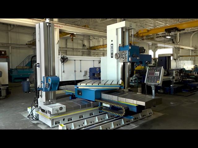 Summit Heavy Duty Horizontal Boring Mill, Model HTM5-XHD-ZL