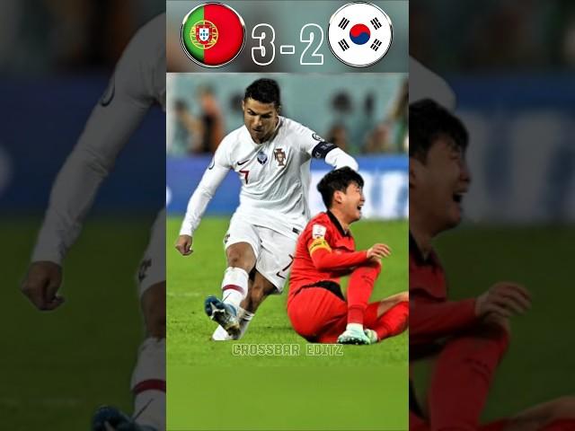 Ronaldo Beats Heung Min Son | Portugal VS South Korea Imaginary Final | #ronaldo vs #son