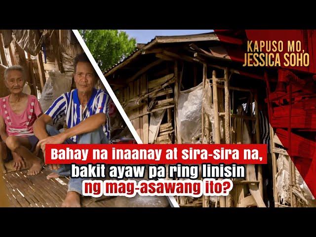 Bahay na inaanay at sira-sira na, bakit ayaw iwanan ng mag-asawang ito? | Kapuso Mo, Jessica Soho