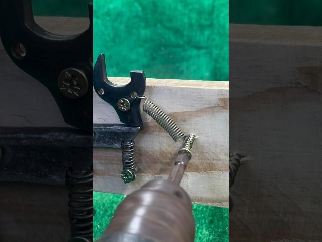 Handmade a Simple trigger mechanism # Craft idea # DIY # New design