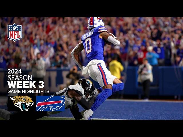 Jacksonville Jaguars vs. Buffalo Bills Game Highlights | NFL 2024 Season Week 3