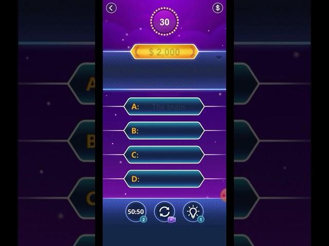 Kaun Banega karodpati game ||#shorts #gaming #youtube short #kbc