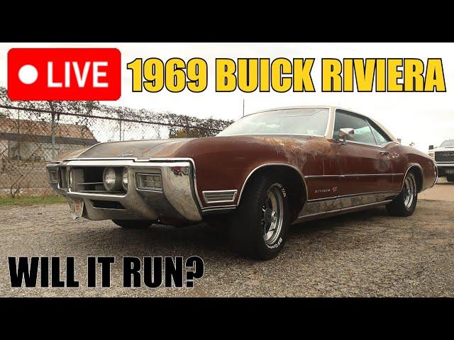 LIVE Forgotten 1969 Buick Riviera GS | Will It Run After 30 Years? | RESTORED