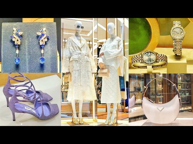 Shopping in Milan: PRADA, MAX MARA, TOM FORD, ROLEX, ELIE SAAB, BREGUET... Luxury Shopping Vlog 2024