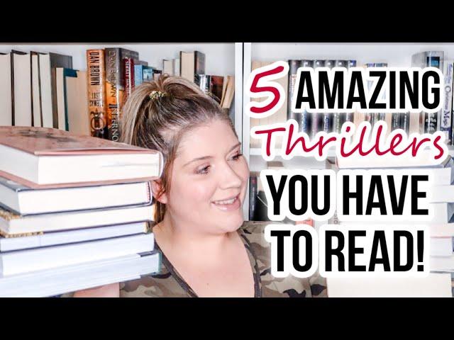 THRILLER BOOK RECOMMENDATIONS 2022 | The Best Thrilling Horror Books You Will LOVE!