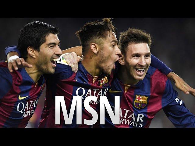 MSN ● Top 30 Goals ● Messi, Suarez, Neymar •  2014 / 2015 HD