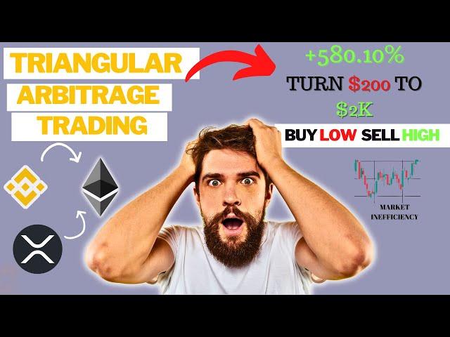 I Made Triangular Arbitrage So Easy On Binance - Turn $200 to $2K SECRET STRATEGY