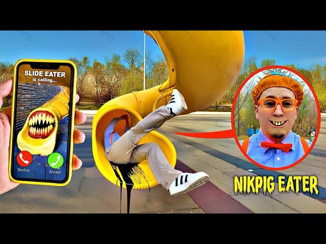 SLIDE EATER eat NIKPIG funny moments!