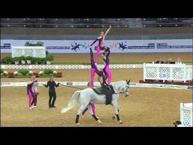 CVI Doha 2015 - Team Lütisburg - Free Style Round2 - Swiss Vaulters