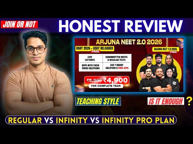 PW Arjuna NEET 2.0 2026 Honest Review | Which Plan Is Best? Batch Details, Faculty | Enough for NEET