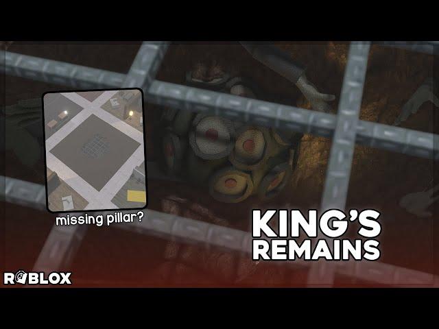 I FOUND THE KING'S REMAINS! • Roblox SCP-3008