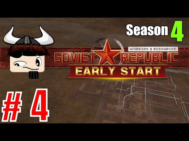 Workers & Resources: Soviet Republic - Early Start  ▶ Gameplay / Let's Play ◀ Episode 4