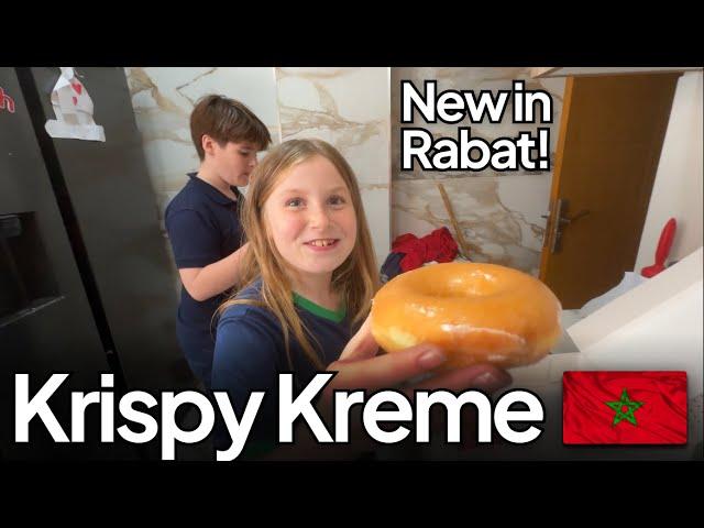 Krispy Kreme Donut Comes to Rabat!