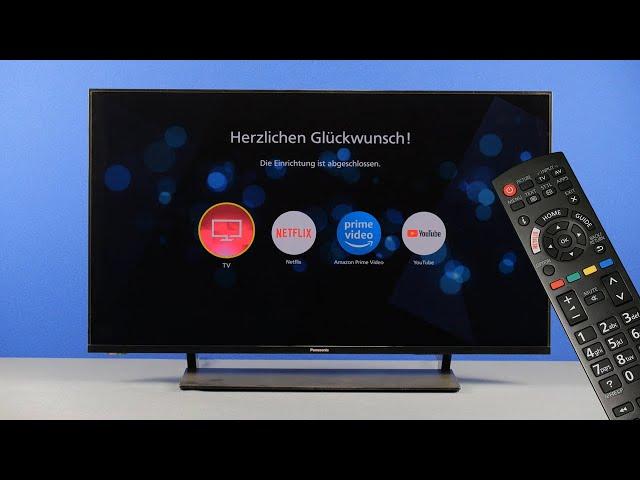 Erstinstallation eines Panasonic TV-Gerätes | Panasonic Support