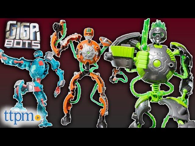 Gigabots Energy Cores Scrapbot and Fragbot Series 1 from Blip Toys Review!