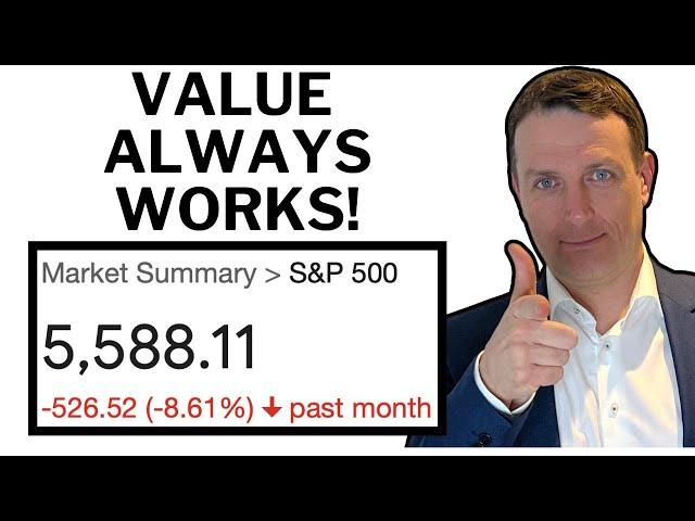 If Stocks Crash? Value Investing Always Works (A Dividend Investing Model)