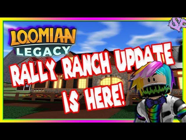 Rally Ranch Update Is Here! Loomian Legacy! (Roblox) (2019)