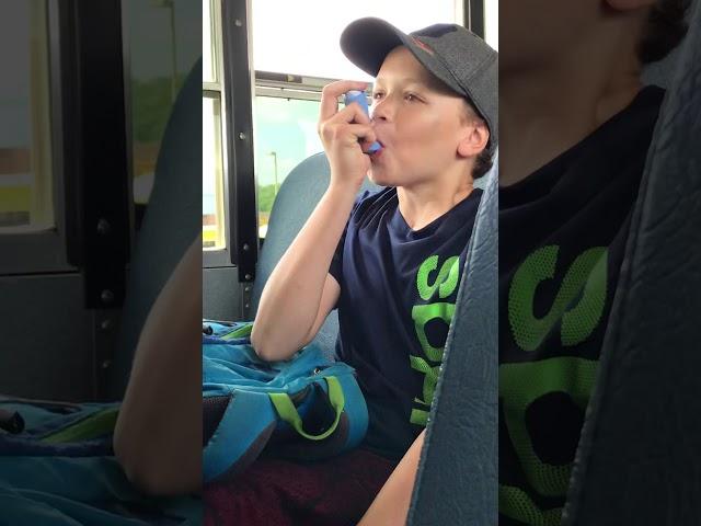 Kid vaping inhaler