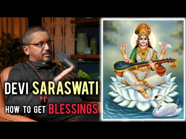 Devi Saraswati: The Divine Blessing of Knowledge and Arts Explained by Rajarshi Nandy #saraswati