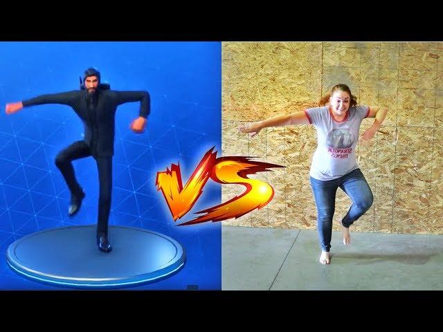 FORTNITE DANCE CHALLENGE with ADLEY!!  (mostly fails)