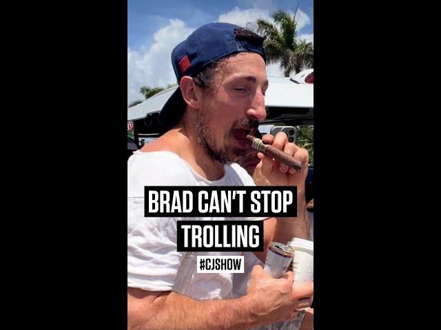 Even in the offseason, Brad Marchand can't stop chirping.  #CJShow #panthers #stanleycup #leafs