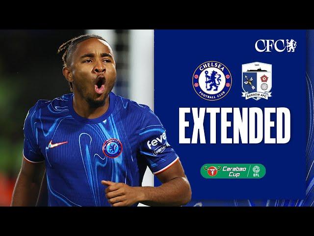 Chelsea 5-0 Barrow | HAT-TRICK & FREE KICK STUNNER  | HIGHLIGHTS - Extended | Carabao Cup 24/25